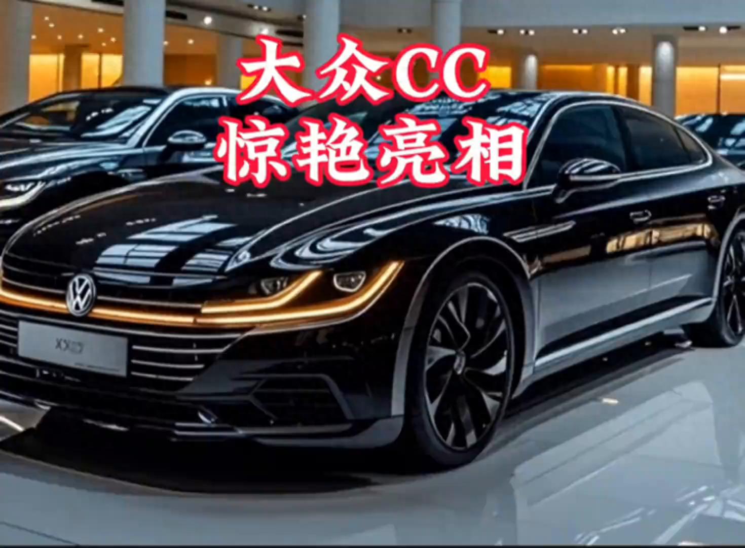好家伙!全新大眾CC璀璨登場,怎么可以這么漂亮,奧迪A...
