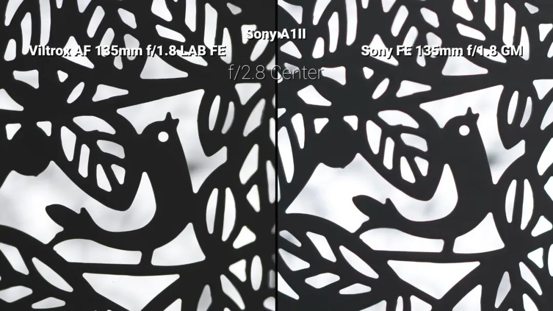 唯卓仕135mm LAB與索尼原廠135 GM對比測評