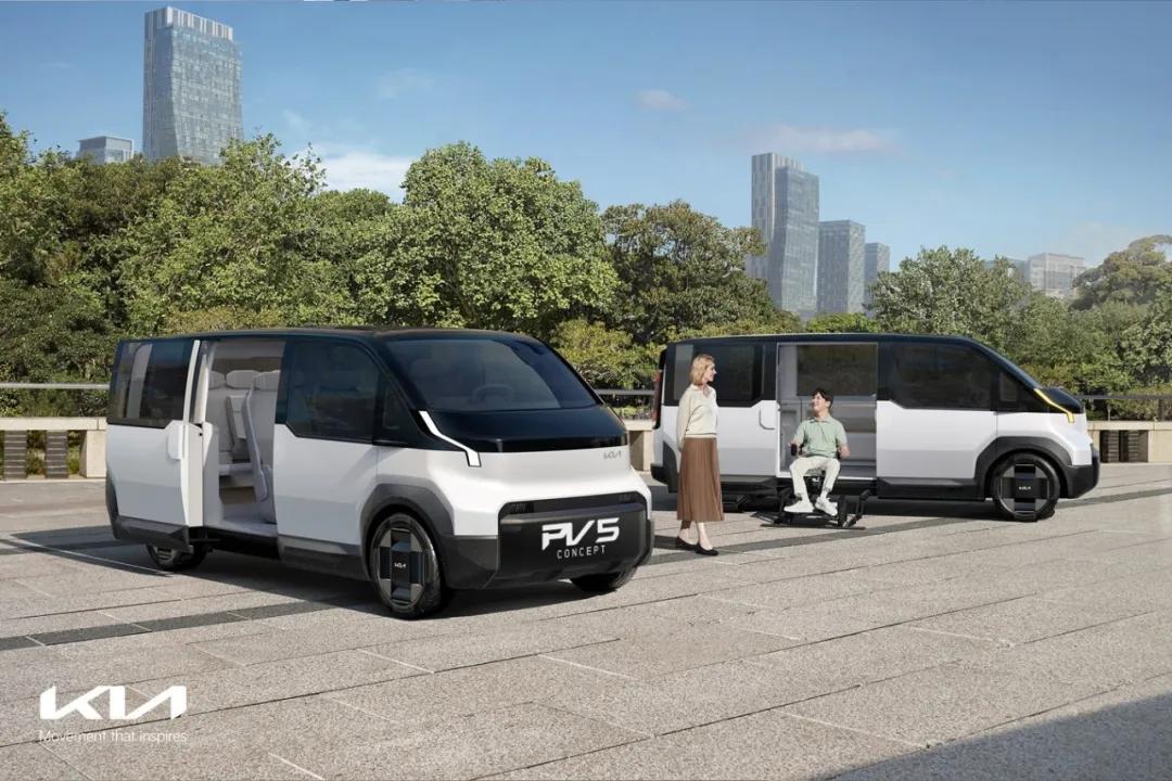 造型秒殺國產大面包!起亞PV5量產版發布,有乘用車和貨車版可選