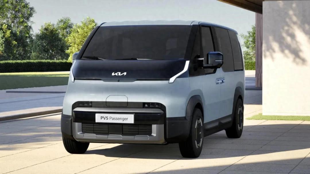 造型秒殺國產大面包!起亞PV5量產版發布,有乘用車和貨車版可選