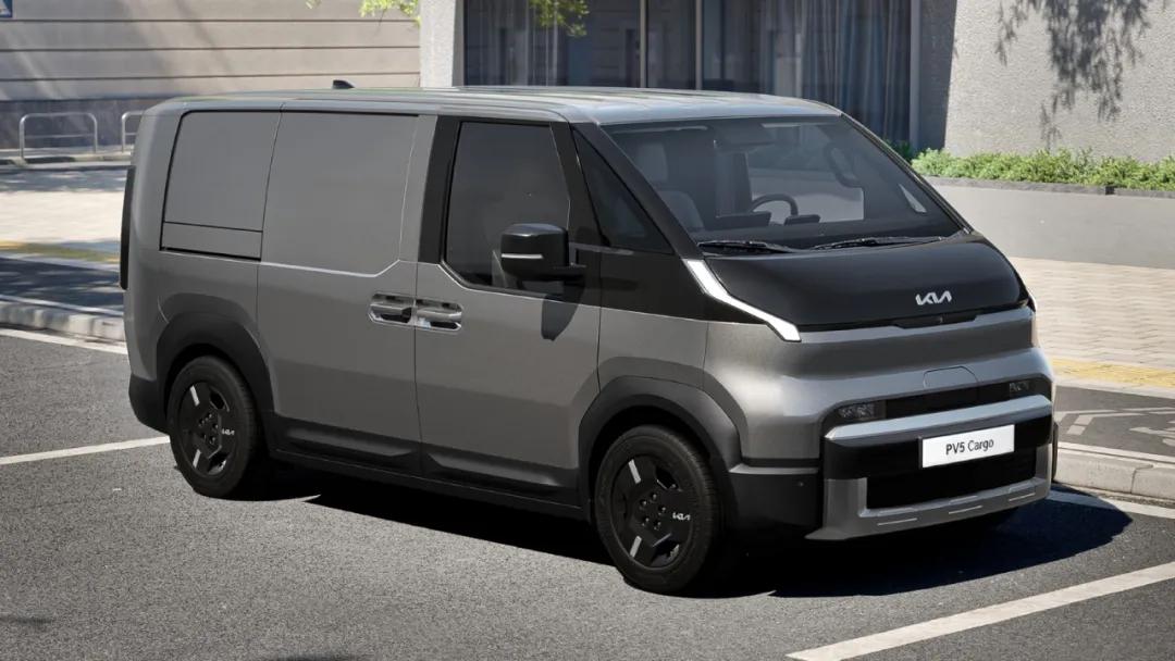 造型秒殺國產大面包!起亞PV5量產版發布,有乘用車和貨車版可選