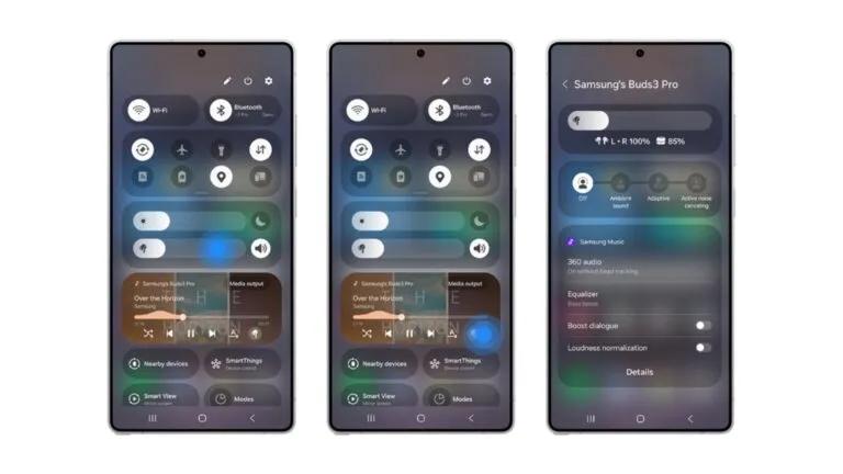 三星詳細介紹了 One UI 7 附帶的新 Galaxy Buds 3 控件