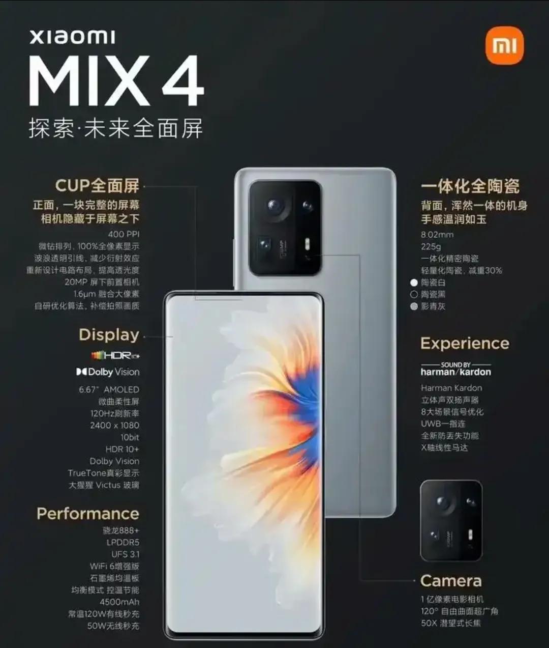小米MIX4真機實測:真全面屏+火龍888 Plus,這波操作真香了?