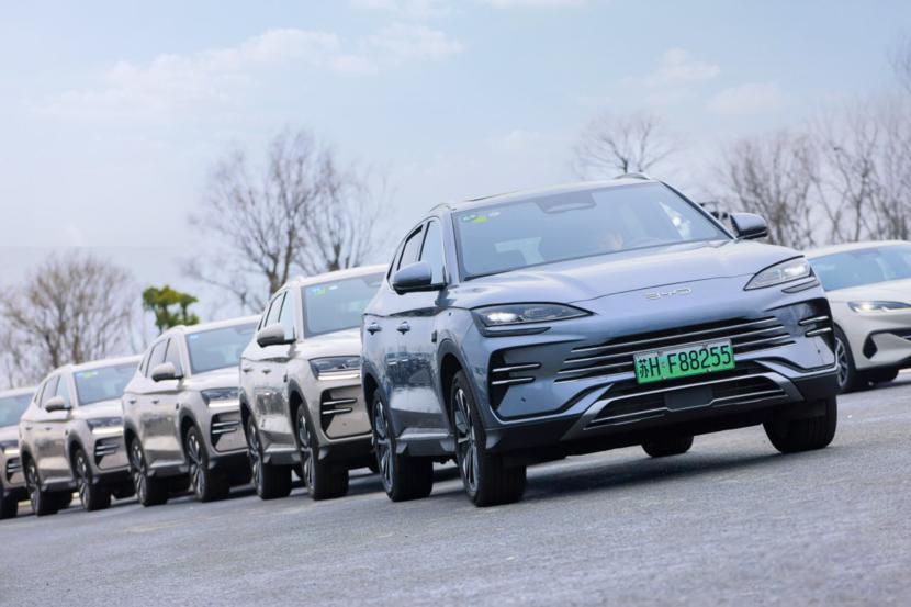 比Y迪海洋網全系智駕車型南京上市,“天神之眼”高階智駕實測