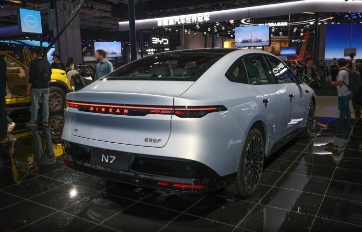 讓合資車追上了?車展靜態(tài)體驗日產(chǎn)N7,沒什么槽點可說